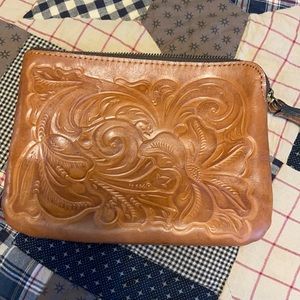 Light brown small going out purse